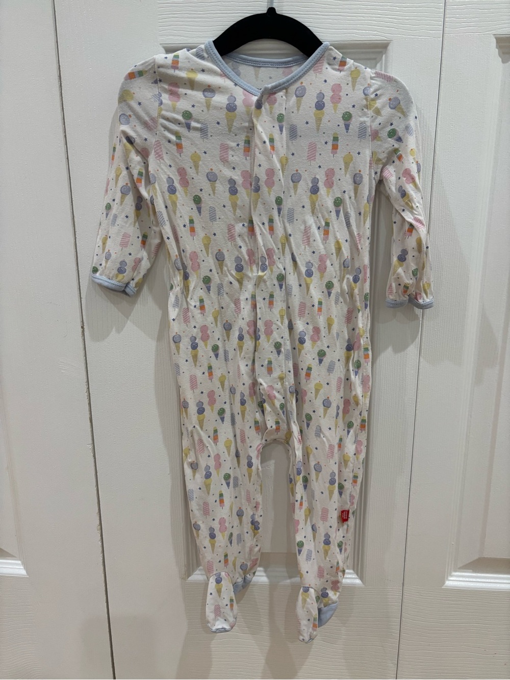 Magnetic Me Ice Cream Footie Onesie